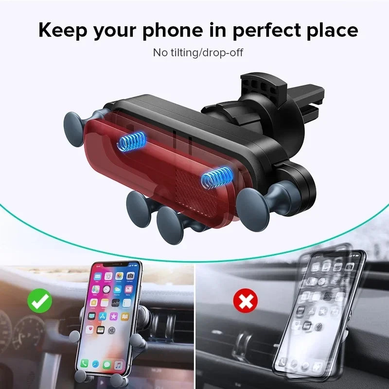 Car Fan Phone Holder